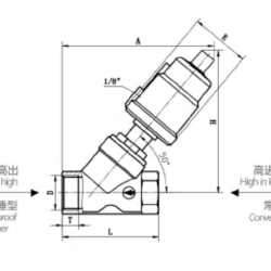 Angle Seat Valve