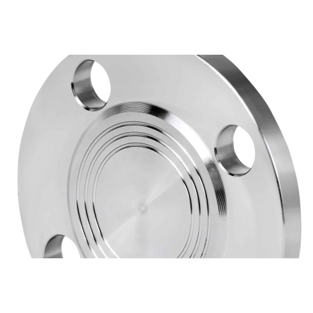 Steel pipe blank flange